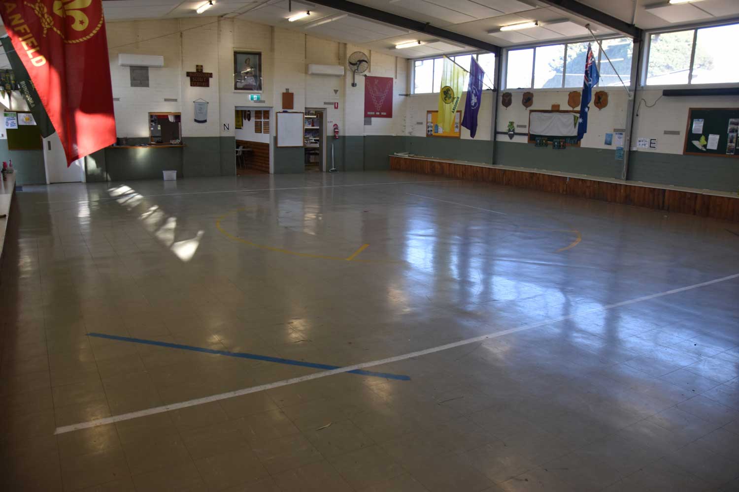 Bundoora Scout Hall Interior